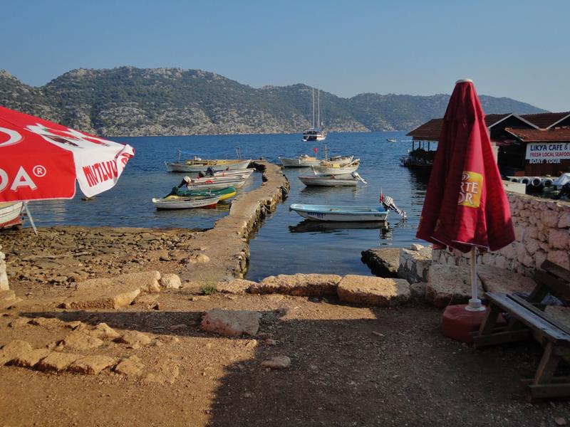 Havnen Kaleköy Tyrkia Simena Kekova