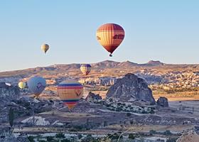 Ballong tur Kappadokkia Tyrkia