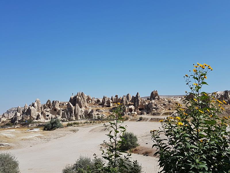 Mellom Göreme og Göreme openair museum Kappadokia