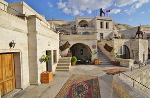 Phokas Cave Suites Cavusin Kappadokia Tyrkia