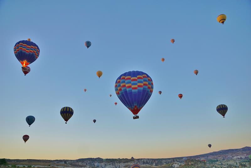 Ballong tur Kappadokkia Tyrkia