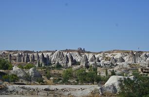 Mellom Göreme og Göreme openair museum Kappadokia