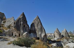 Mellom Göreme og Göreme openair museum Kappadokia