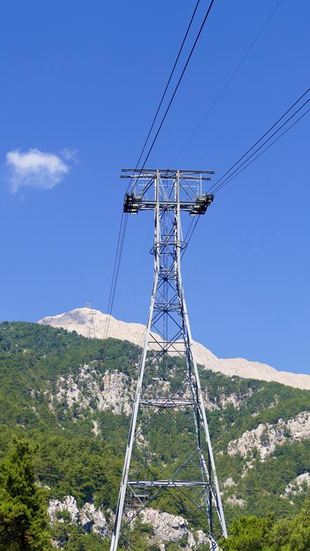 Olympos teleferik Tyrkia