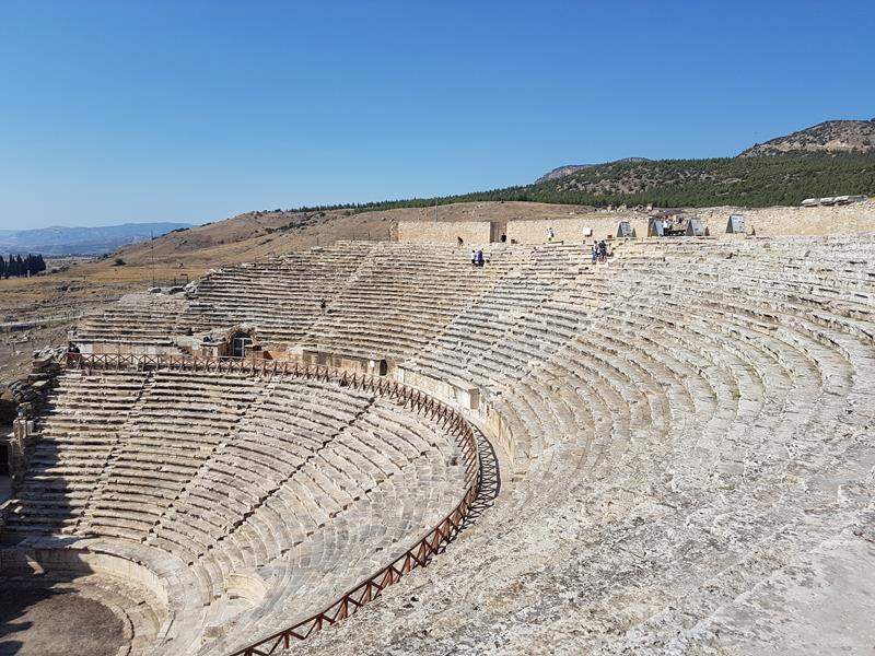 Pamukkale Tyrkia Hierapolis 