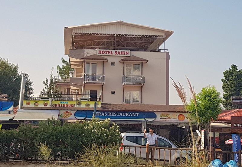Pamukkale Tyrkia overnatting hotel Sahin