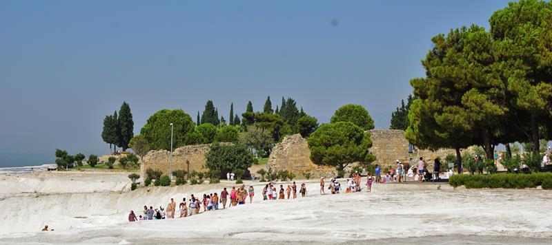 Pamukkale Tyrkia Hierapolis 