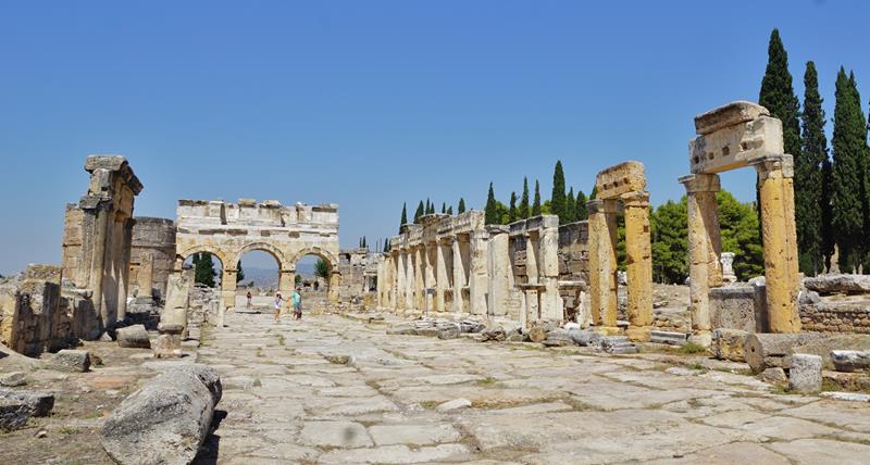 Pamukkale Tyrkia Hierapolis 