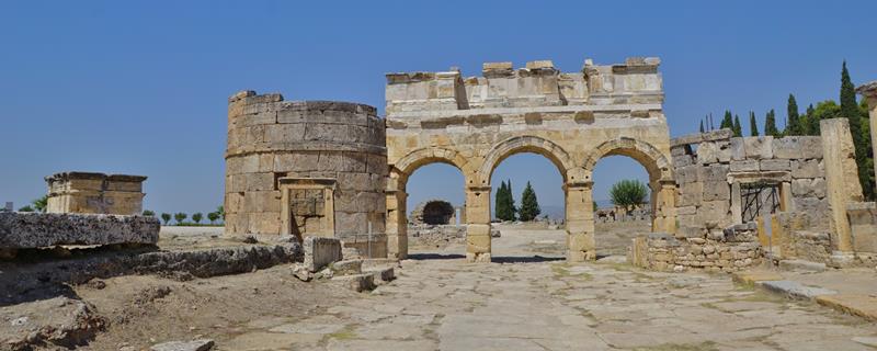 Pamukkale Tyrkia Hierapolis 