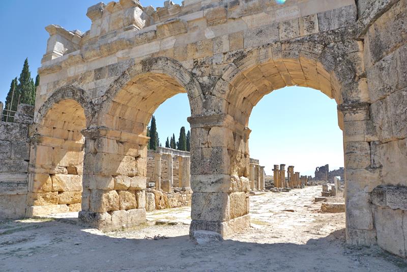 Pamukkale Tyrkia Hierapolis 