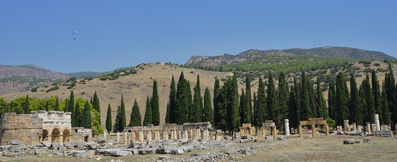 Pamukkale Tyrkia Hierapolis 