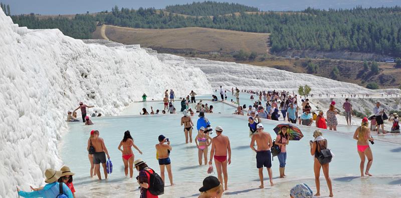 Pamukkale Tyrkia