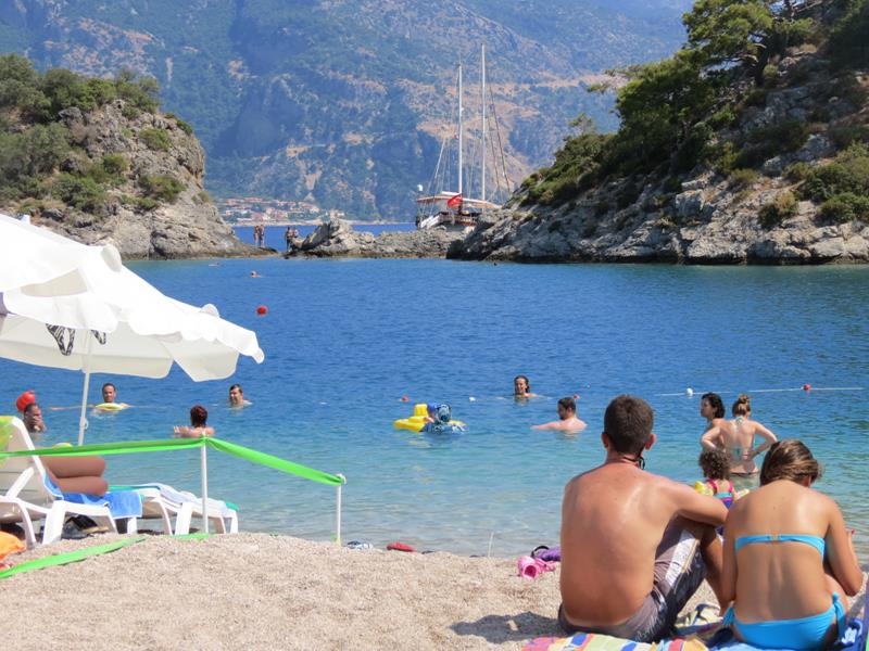 Oludeniz Fethiye Tyrkia. 