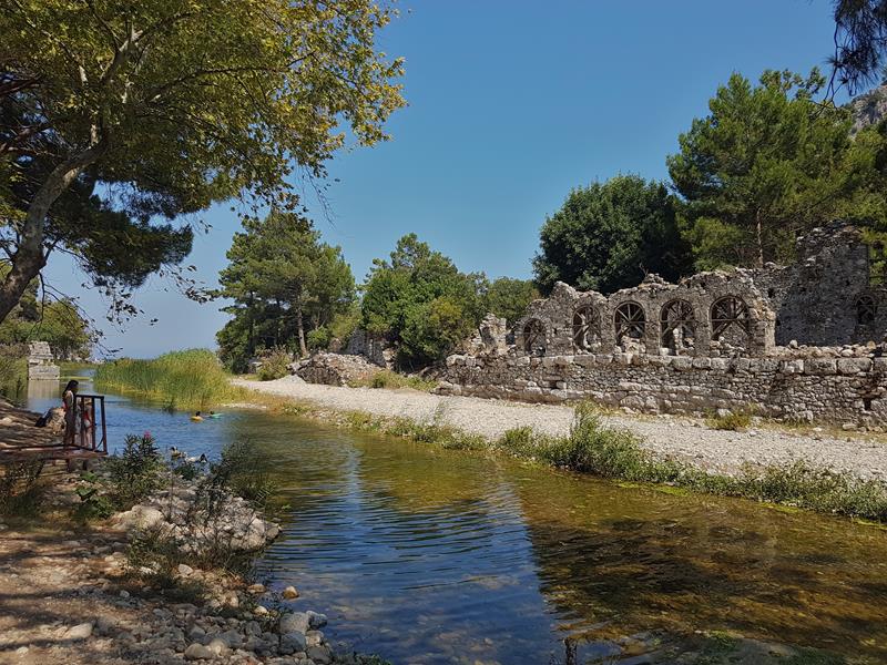 Cirali Olympos Tyrkia