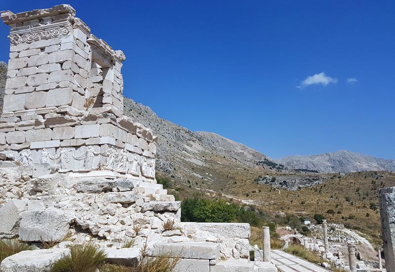 Sagalassos Tyrkia antikk by