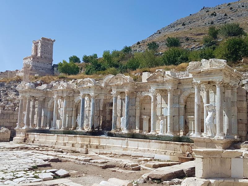 Antonine Nymphaeum Sagalassos Tyrkia