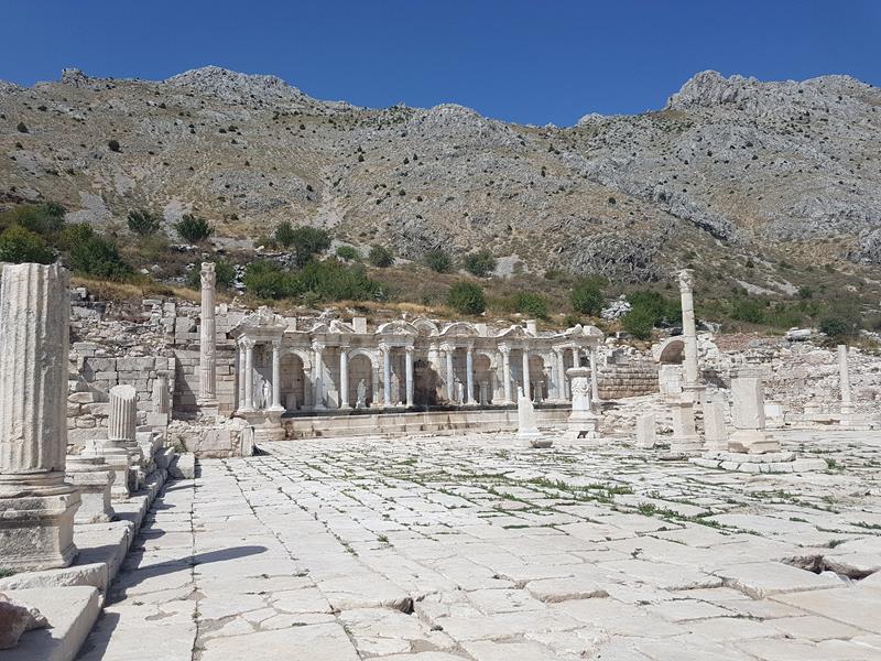 Antonine Nymphaeum Sagalassos Tyrkia