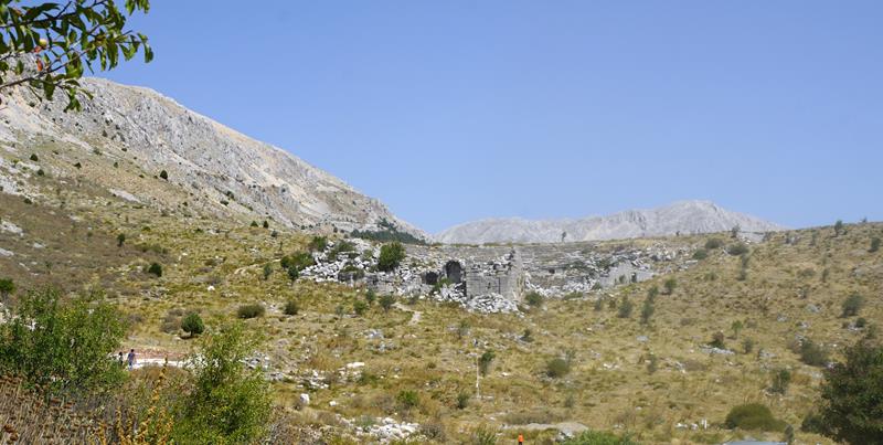  Amfiteateret Sagalassos Antikk by Tyrkia 