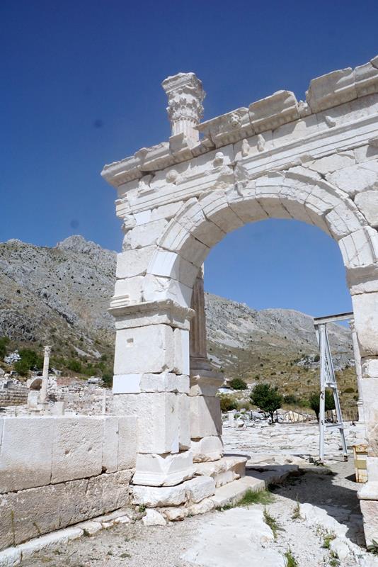 Sagalassos Tyrkia antikk by