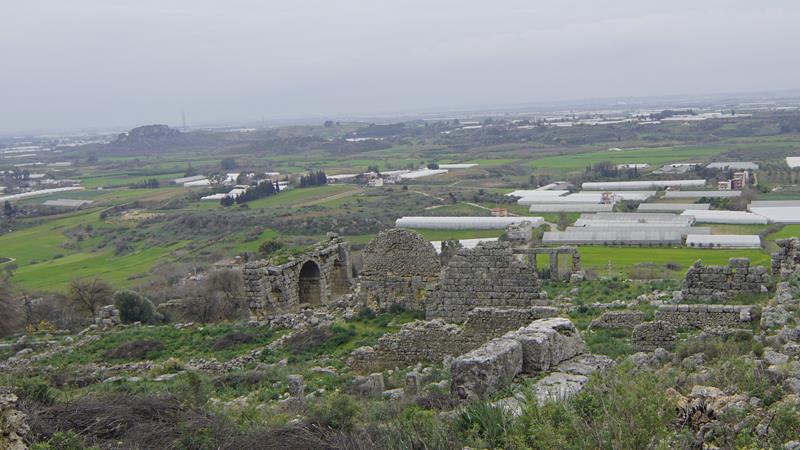 Sillyon Antik City Antalya Tyrkia