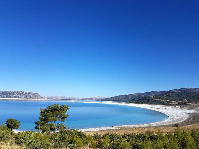 Rundtur Salda sjøen Burdur Tyrkia