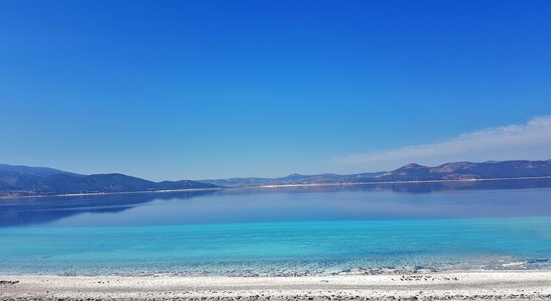 Rundtur Salda sjøen Burdur Tyrkia